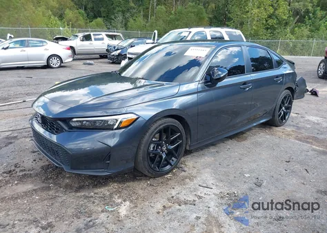 2025 Honda Civic Sport z USA, uszkodzony, nr VIN 2HGFE2F56SH552239